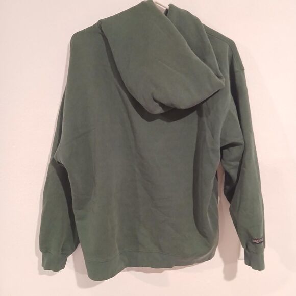 Vintage Jansport Missouri Southern Women's Green and Yellow Hoodie Size Large - Picture 2 of 6